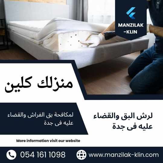  شركة رش بق الفراش في جدة  
